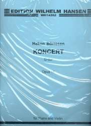 Konzert G-Dur op.11 für Violine und Orchester - Hakon Borresen
