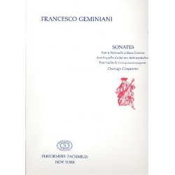 Sonates op.5 - Francesco Geminiani