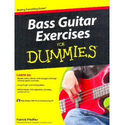 Bass Guitar Exercises for Dummies (+CD) - Patrick Pfeiffer