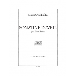 Sonatine d'Avril : pour flûte et guitare - Jacques Castérède