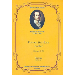 Konzert Es-Dur für Horn und Orchester - Francesco Antonio Rosetti (Rößler)