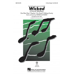 Wicked - Stephen Schwartz / Arr. Mac Huff