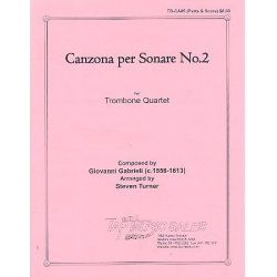 Canzona per sonare no.2 - Giovanni Gabrieli