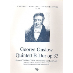 Quintett B-Dur op.33 für -George Onslow