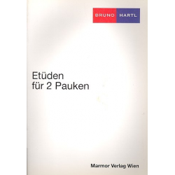 Etüden für 2 Pauken - Bruno Hartl