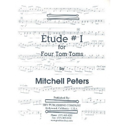 Etude no.1 for 4 tom toms -Mitchell Peters