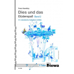 DW1062 Dies und das - Etüdenspaß Band 2 für Tuba in F - Franz Kanefzky