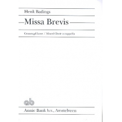 Missa brevis -Henk Badings