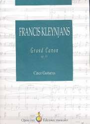 Grand Canon op.91 für 5 Gitarren - Francis Kleynjans