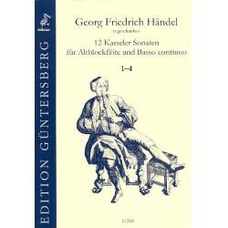 12 Kasseler Sonaten Band 1 (Nr.1-4) - Georg Friedrich Händel (George Frederic Handel)