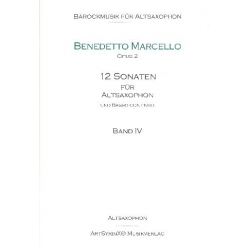 12 Sonaten op.2 Band 4 (Nr.10-12) - Benedetto Marcello