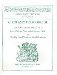 Canzoni a 2 bassi Bd.2 für -Girolamo Frescobaldi