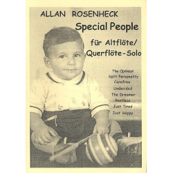 Special People für Altflöte - Allan Rosenheck