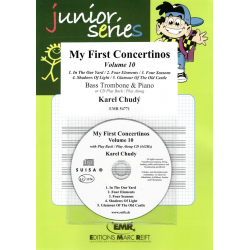 My First Concertinos Volume 10 - Karel Chudy
