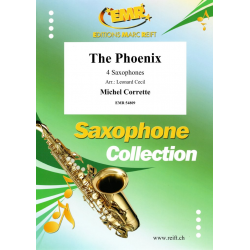 The Phoenix - 4 Saxophones - Michel Corrette / Arr. Leonard (Arr.) CECIL
