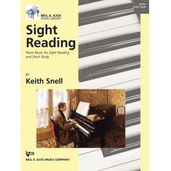 Sight Reading: Piano Music for Sight Reading and Short Study, Level 4 -Keith Snell
