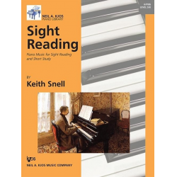 Sight Reading: Piano Music for Sight Reading and Short Study, Level 6 -Keith Snell