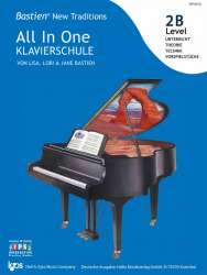 Bastien New Traditions: All In One Klavierschule - Level 2B (Deutsch) - Jane Smisor & Lisa & Lori Bastien