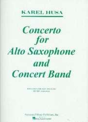Concerto for Alto Saxophone and Concert Band - Karel Husa