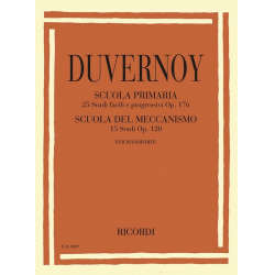 Scuola Primaria op.176 / Del Meccanismo op.120 - Jean Baptiste Duvernoy