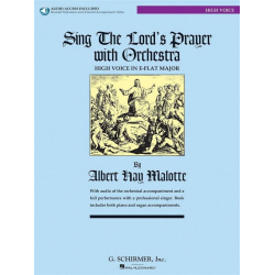 Sing The Lord's Prayer with Orchestra - High Voice - Albert Hay Malotte