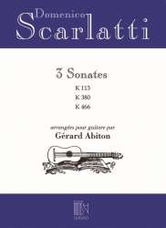 3 Sonates K113 / K380 / K466 - Domenico Scarlatti