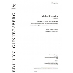 Puer natus in Bethlehem Band 4 - Michael Praetorius