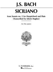 Siciliano Sonata No. 2 - Johann Sebastian Bach