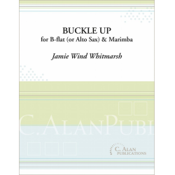 Buckle Up (Duet for Clarinet or Alto Sax & Marimba) - Jamie Whitmarsh