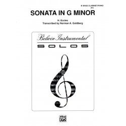 Sonata in G minor (bass clarinet/piano) - Henry Eccles
