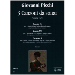 3 Canzoni da sonar (Venezia 1625) - Giovanni Picchi