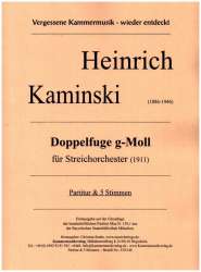 Doppelfuge g-Moll - Heinrich Kaminski