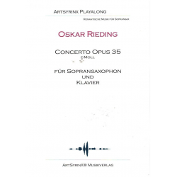 Concerto e-Moll op.35 (+CD) - Oskar Rieding