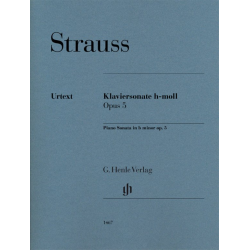 Klaviersonate h-moll op.5 - Richard Strauss
