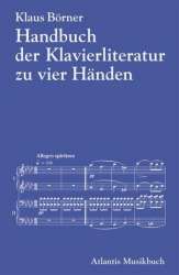 Handbuch der Klavierliteratur zu vier Händen - an einem Instrument - Klaus Börner