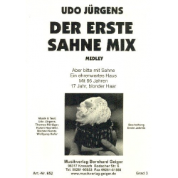 Der erste Sahne Mix (Medley): - Udo Jürgens / Arr. Erwin Jahreis