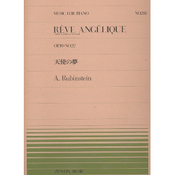 Reve angelique op.10,22 for piano - Anton Rubinstein