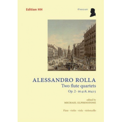 Two flute quartets, Op. 2 - Alessandro Rolla