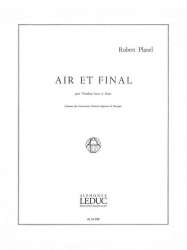 Air et final pour trombone basse et piano - Robert Planel