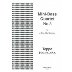 Mini-Bass Quartet No.3 - Teppo Hauta-Aho