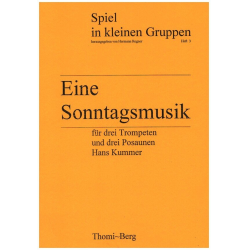 Eine Sonntagsmusik op.37 - Hans Kummer