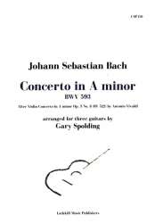 Concerto in A minor BWV593 - Johann Sebastian Bach