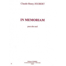 In memoriam - Claude-Henry Joubert