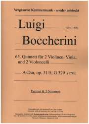 Streichquintett A-Dur Nr.65 op.31/5 G329 - Luigi Boccherini