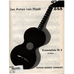 Konzertetüde Nr.2 : - Jan-Anton van Hoek