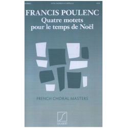 Quatre motets pour le temps de Noel - Francis Poulenc