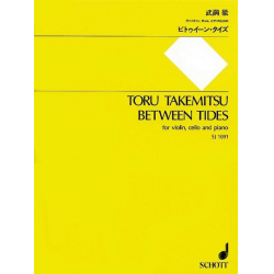 Between Tides for violin, cello - Toru Takemitsu