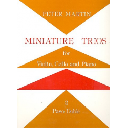Miniature Trios vol.2 (Paso doble) - Martin Peter