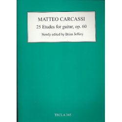 25 Etudes op.60 for guitar - Matteo Carcassi
