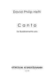 Canto - David Philip Hefti